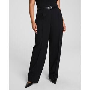 SPANX Ponte Barrel Leg Pant L tall black